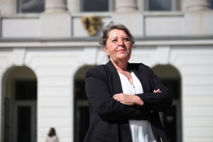 Sandra Leurs, Oberbürgermeister-Kandidatin der Piratenpartei für Krefeld