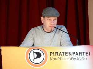 Patrick Schiffer, Vorsitzender Piratenpartei NRW - Foto: CC-BY SA Torsten Sommer